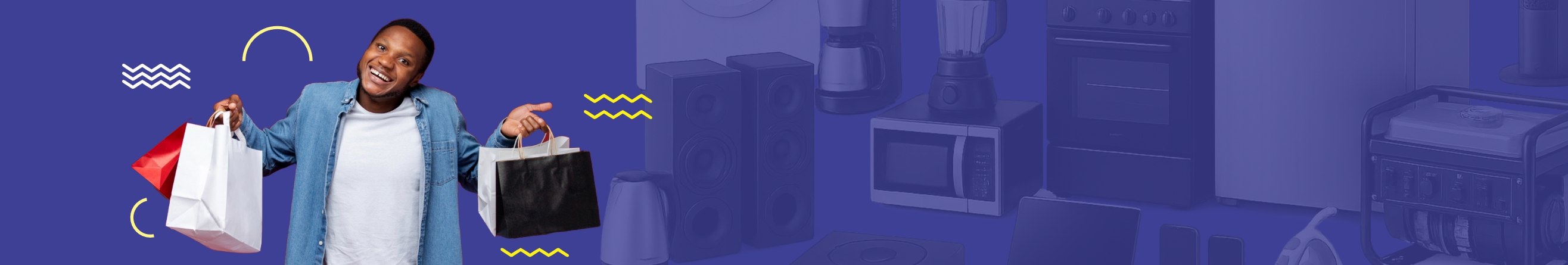 Happy woman with shopping bags - Shop with Shopella's flexible payment options